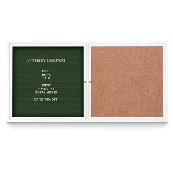 Corkboard, Blue Spruce/Satin, 60